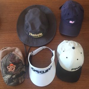 Lot of various summer themed hats